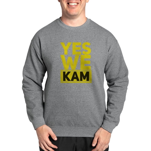 CafePress - Yes We Kam - Crew Neck Sweatshirt