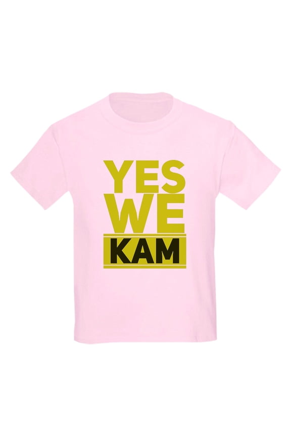 - Yes We Kam Kids T Shirt - Light Classic Kids Graphic, Short Sleeve T-Shirt, Sizes XS-XL