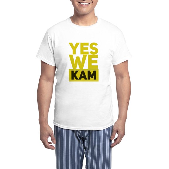 CafePress - Yes We Kam - Men's Light Loose Fit Cotton Pajama Set