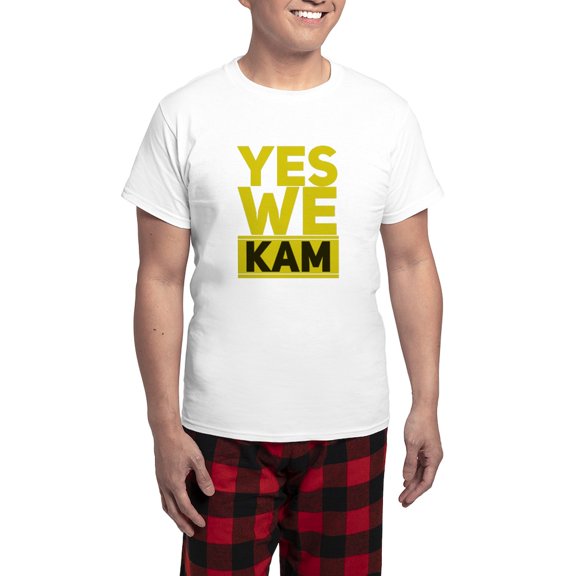 CafePress - Yes We Kam - Men's Light Loose Fit Cotton Pajama Set