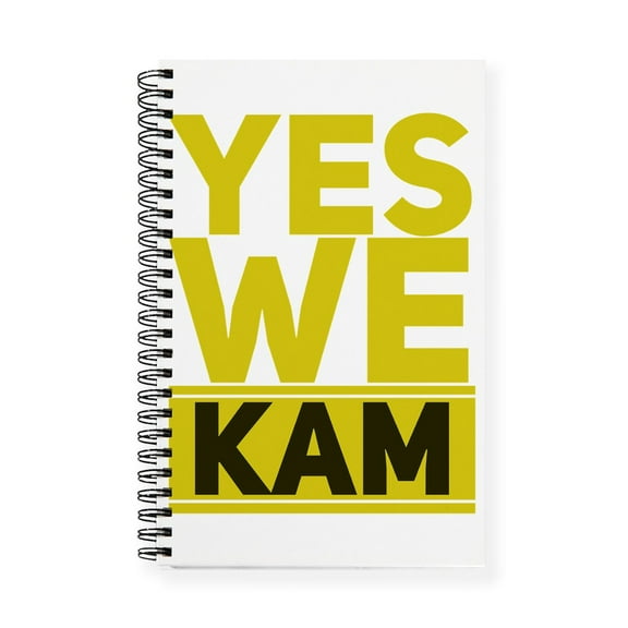 CafePress - Yes We Kam - Spiral Bound Journal Notebook, Personal Diary Dot Grid