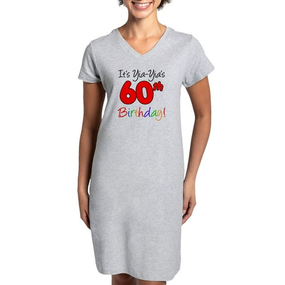 CafePress - Yia Yias 60Th Birthday - Women's Nightshirt