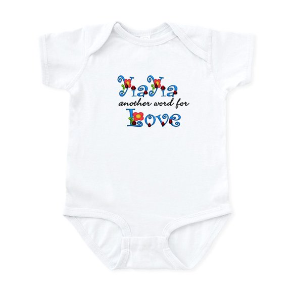 CafePress - Yiayia Love Infant Bodysuit - Baby Light Bodysuit, Size Newborn - 24 Months