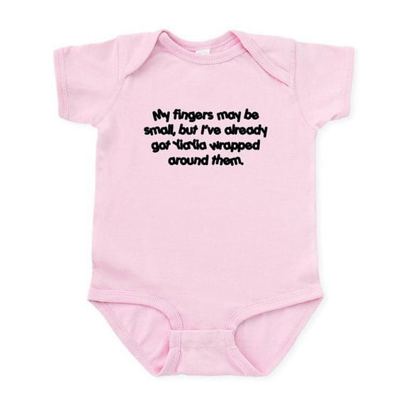 CafePress - Yiayia's Wrapped (Black) Baby Onesie - Baby Light Bodysuit, Size Newborn - 24 Months