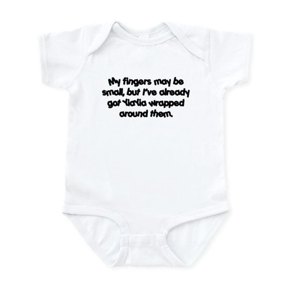 CafePress - Yiayia's Wrapped (Black) Baby Onesie - Baby Light Bodysuit, Size Newborn - 24 Months