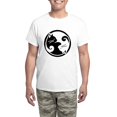 thumbnail image 1 of CafePress - Yin Yang Cat Men's Light Pajamas - Men's Light Loose Fit Cotton Pajama Set, 1 of 7