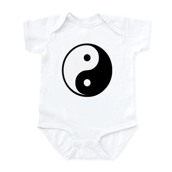 CafePress - Yin Yang Symbol Infant Bodysuit - Baby Light Bodysuit, Size Newborn - 24 Months
