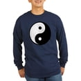 thumbnail image 1 of CafePress - Yin Yang Symbol Long Sleeve Dark T Shirt - Long Sleeve Dark T-Shirt, 1 of 4
