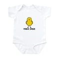 thumbnail image 1 of CafePress - Yoga Chick Infant Bodysuit - Baby Light Bodysuit, Size Newborn - 24 Months, 1 of 4