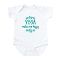 thumbnail image 1 of CafePress - Yoga Happiness Infant Bodysuit - Baby Light Bodysuit, Size Newborn - 24 Months, 1 of 4