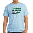 thumbnail image 1 of CafePress - Yooper Michigan's U.P. Light T Shirt - Men's Classic Graphic T-Shirt, 1 of 4