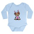 thumbnail image 1 of CafePress - Yorkie Luv Bug Long Sleeve Infant Bodysuit - Long Sleeve Cotton Baby Bodysuit, 1 of 4