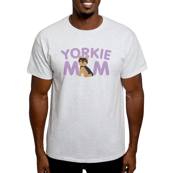 CafePress - Yorkie Mom Light T Shirt - Men's Classic Graphic T-Shirt