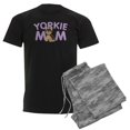 thumbnail image 1 of CafePress - Yorkie Mom Men's Dark Pajamas - Men's Dark Loose Fit Cotton Pajama Set, 1 of 7