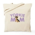 thumbnail image 1 of CafePress - Yorkie Mom Tote Bag - Unisex Canvas Tote Bag, Beige, 1-Piece, 1 of 6