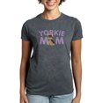thumbnail image 1 of CafePress - Yorkie Mom Women's Classic T Shirt - Women's Traditional Fit Dark T-Shirt, 1 of 4