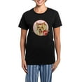 thumbnail image 1 of CafePress - Yorkie Rose Women's Dark Pajamas - Women's Short Sleeve Print T-Shirt and Pants Dark Cotton Pajama Set, 1 of 7