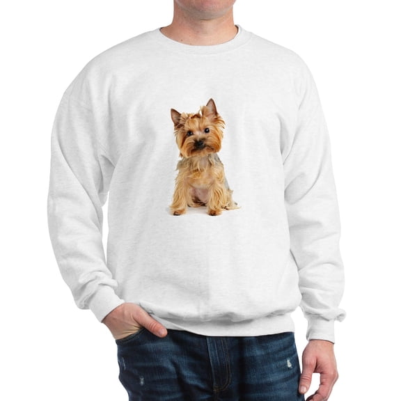 CafePress - Yorkie Sweatshirt - Crew Neck Sweatshirt