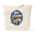thumbnail image 1 of CafePress - Yorkiemania Tote Bag - Unisex Canvas Tote Bag, Beige, 1-Piece, 1 of 7