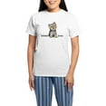 thumbnail image 1 of CafePress - Yorkshire Terrier Cutie Women's Light Pajamas - Women's Short Sleeve Print T-Shirt and Pants Light Cotton Pajama Set, 1 of 7