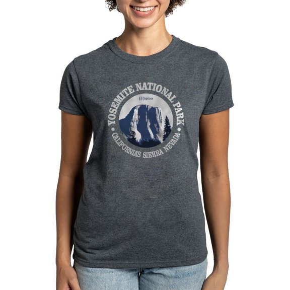 CafePress - Yosemite 2 T Shirt - Women's Traditional Fit Dark T-Shirt