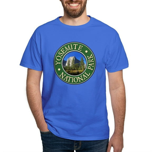 CafePress - Yosemite Design 1 Dark T Shirt - Men's Classic Graphic Cotton T-Shirt