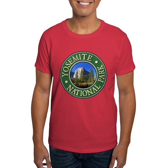 CafePress - Yosemite Design 1 Dark T Shirt - Men's Classic Graphic Cotton T-Shirt