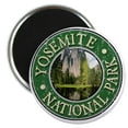 thumbnail image 1 of CafePress - Yosemite Nat Park Distressed Magnet - 2.25" Round Magnet, Refrigerator Magnet, Button Magnet Style, 1 of 3