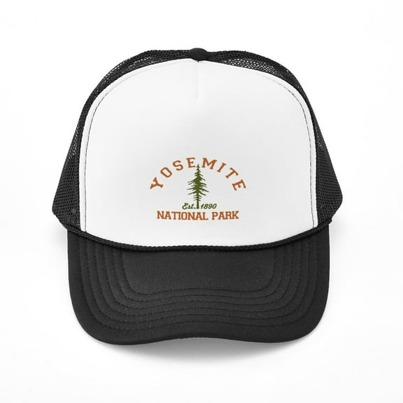 CafePress - Yosemite. - Adjustable Unisex Printed Trucker Hat with Mesh Back