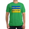 thumbnail image 1 of CafePress - You'Ll Never Walk Alone Pro Ukraine T Shirt - Men's Fitted T-Shirt, 1 of 1
