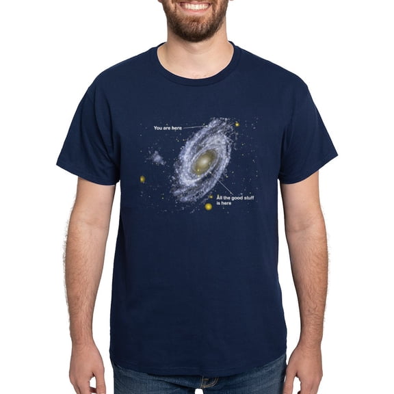 CafePress - You Are Here T Shirt - Men's Classic Graphic Cotton T-Shirt