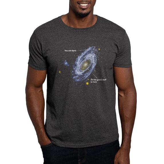CafePress - You Are Here T Shirt - Men's Classic Graphic Cotton T-Shirt