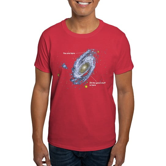 CafePress - You Are Here T Shirt - Men's Classic Cotton T-Shirts