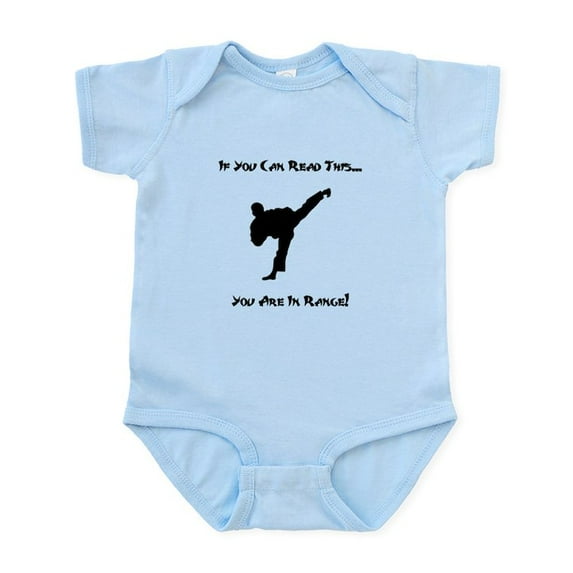 CafePress - You Are In Range Infant Bodysuit - Baby Light Bodysuit, Size Newborn - 24 Months