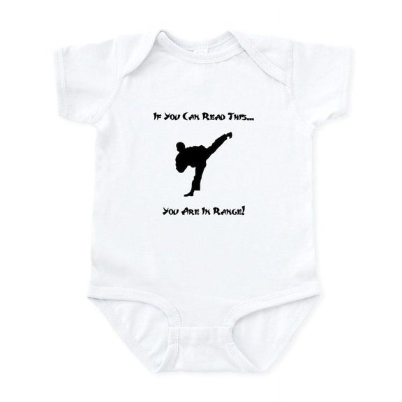 CafePress - You Are In Range Infant Bodysuit - Baby Light Bodysuit, Size Newborn - 24 Months