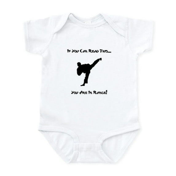 CafePress - You Are In Range Infant Bodysuit - Baby Light Bodysuit, Size Newborn - 24 Months