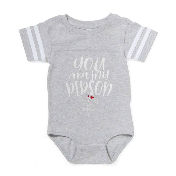 CafePress - You Are My Person Lovely Co - Cute Infant Baby Football Bodysuit