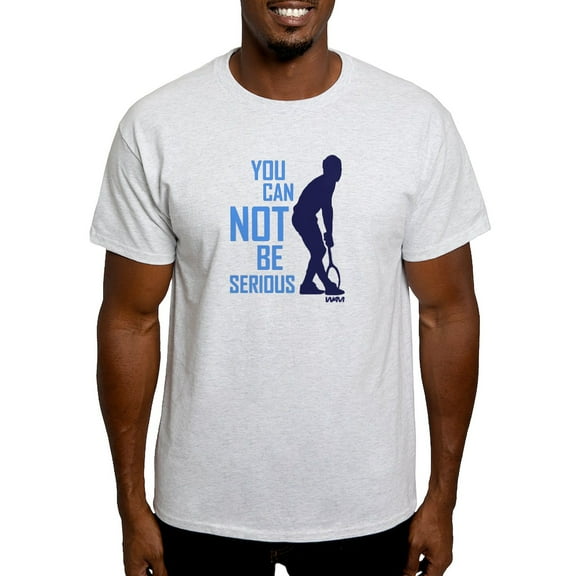 CafePress - You Can Not Be Serious Light T Shirt - Men's Classic Graphic T-Shirt