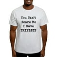 thumbnail image 1 of CafePress - You Cant Scare Me I Have Triplets T Shirt - Men's Classic Graphic T-Shirt, 1 of 4