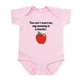 thumbnail image 1 of CafePress - You Cant Scare Me My Mommy Is A Teacher Body Suit - Baby Light Bodysuit, Size Newborn - 24 Months, 1 of 4