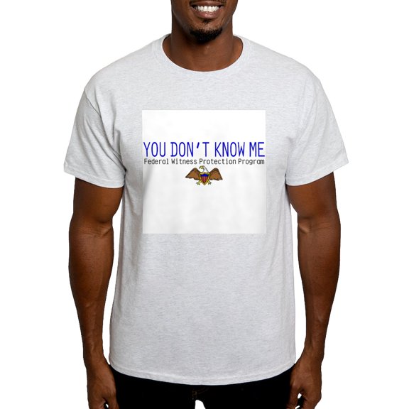 CafePress - You Don't Know Me Light T Shirt - Men's Classic Graphic T-Shirt