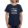 thumbnail image 1 of CafePress - You Get A Cat And Suddenly Women's Classic T Shirt - Women's Traditional Fit Dark T-Shirt, 1 of 4