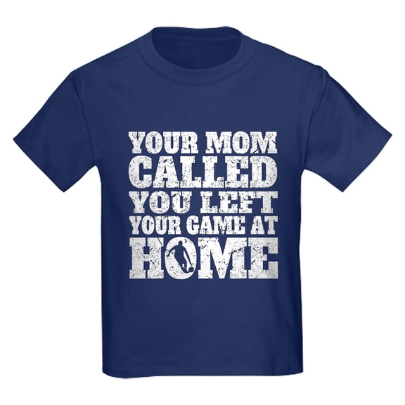 CafePress - You Left Your Game At Home Basketball T Shirt - Dark T-Shirt Kids XS-XL