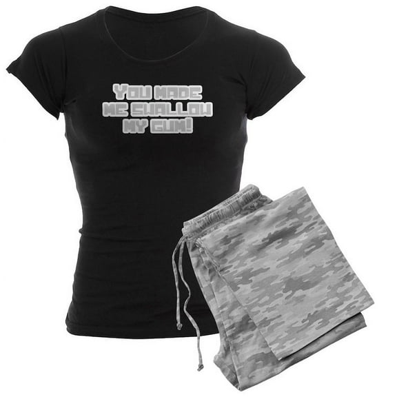 CafePress - You Made Me Swallow My Gum! - Women's Dark Pajamas