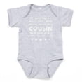 thumbnail image 1 of CafePress - You Mess With My Cousin Body Suit - Cute Infant Bodysuit Baby Romper - Size Newborn - 24 Months, 1 of 3