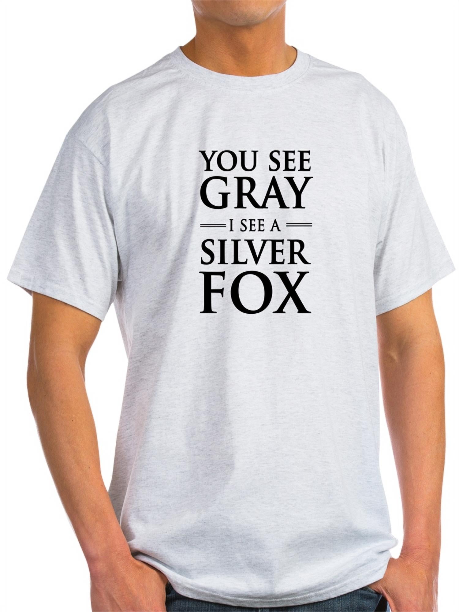 Silver store fox shirt