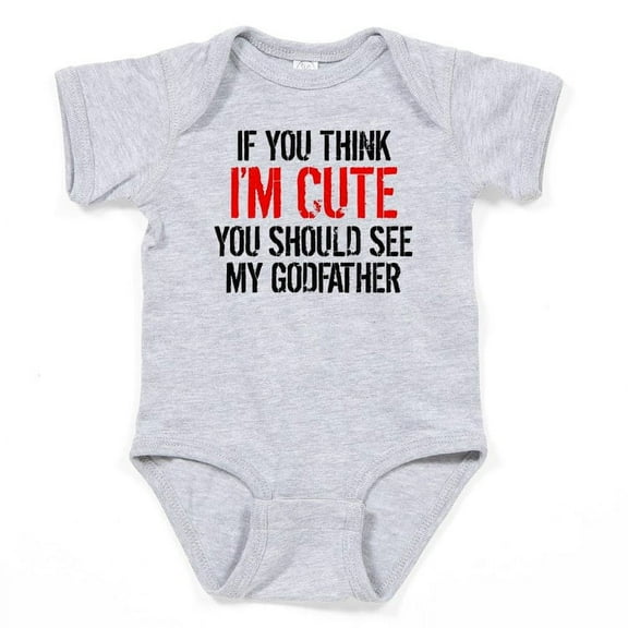 CafePress - You Should See My Godfather Body Suit - Cute Infant Bodysuit Baby Romper - Size Newborn - 24 Months
