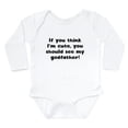 thumbnail image 1 of CafePress - You Should See My Godfather Body Suit - Long Sleeve Cotton Baby Bodysuit, 1 of 4