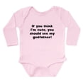 thumbnail image 1 of CafePress - You Should See My Godfather Body Suit - Long Sleeve Cotton Baby Bodysuit, 1 of 4