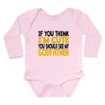 thumbnail image 1 of CafePress - You Should See My Godfather Body Suit - Long Sleeve Cotton Baby Bodysuit, 1 of 4